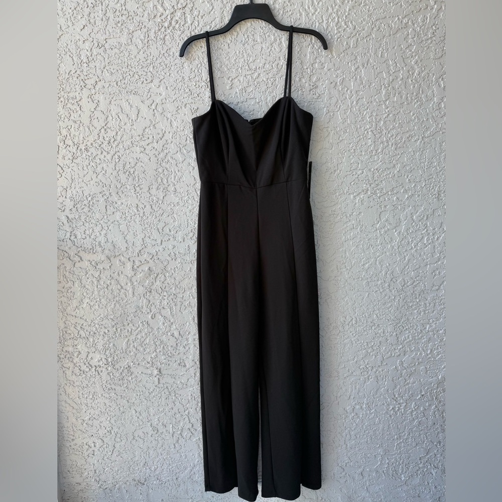 Bebe Scuba open leg jumpsuit Large - Picture 3 of 11